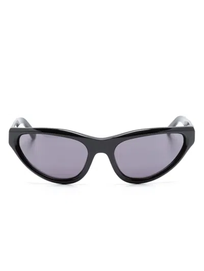 Marni Eyewear Sonnenbrille Mit Oversized-gestell In Black