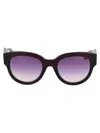 Marni Eyewear Me600s Sunglasses In 600 Wine Black