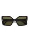 Marni Eyewear Nimrela Square-frame Sunglasses In Black