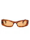 Marni Eyewear Nyama Sunglasses In Brown
