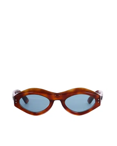 Marni Eyewear Occhiali In Brown