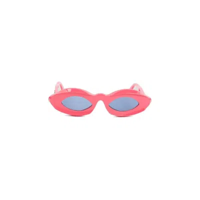 Marni Eyewear Oval Frame Sunglasses In Pink