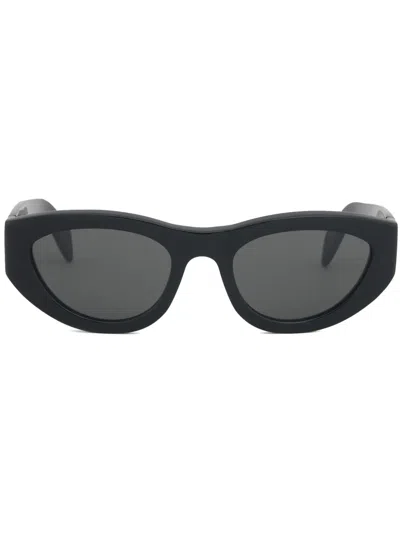 Marni Eyewear Rainbow Mountains Cat-eye Frame Sunglasses In Schwarz