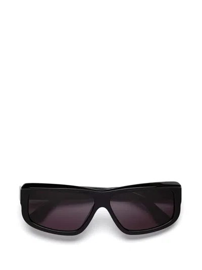 Marni Eyewear Rectangle-frame Sunglasses In Black