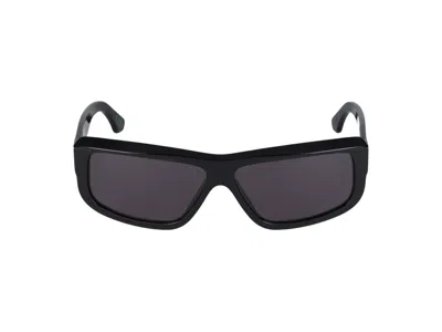 Marni Eyewear Rectangle Frame Sunglasses In Black