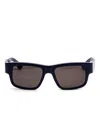 Marni Eyewear Rectangle Frame Sunglasses In Blue