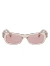 Marni Eyewear Rectangular-frame Sunglasses In Gray