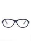 Marni Eyewear Round-frame Glasses In Blue