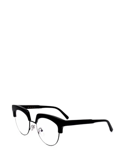 Marni Eyewear Round-frame Glasses In Black