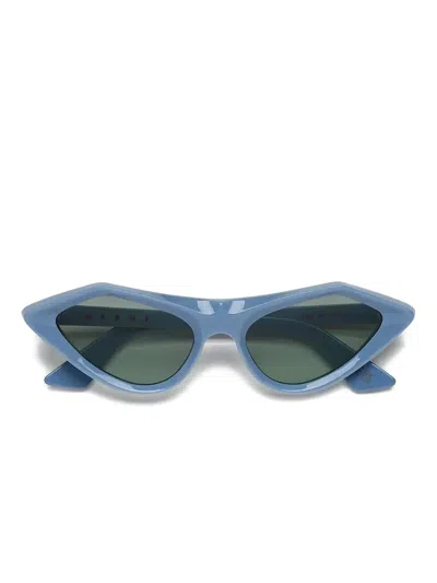 Marni Eyewear Tikbarri Sunglasses In Blue