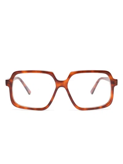 Marni Eyewear Tortoiseshell Glasses In Brown