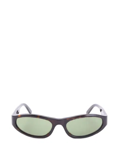 Marni Eyewear Tortoiseshell Oval-frame Glasses