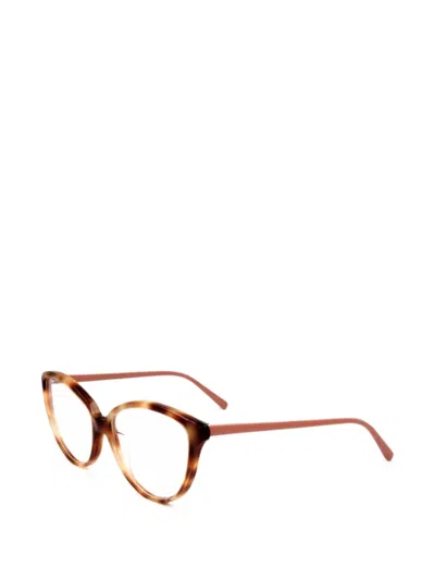 Marni Eyewear Tortoiseshell-effect Cat-eye Glasses In Multi