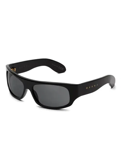 Marni Eyewear Uailus Rectangle-frame Sunglasses