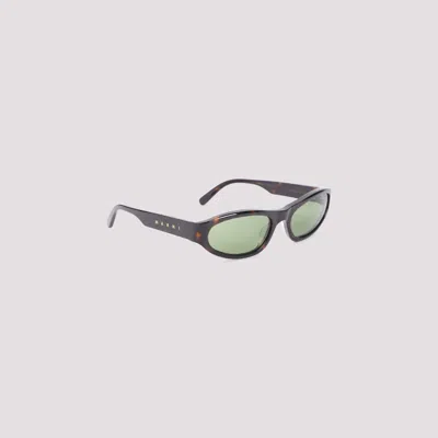 Marni Eyewear Unisex Acetate Mini Sunglasses In Nude