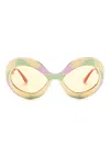 Marni Eyewear Vaso Land Of Revelations Sunglasses In Gold
