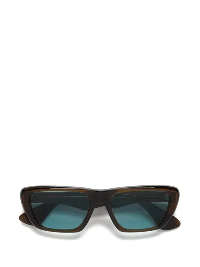 Marni Eyewear X Retrosuperfuture Jimura Rectangle-frame Sunglasses In Purple