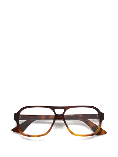Marni Eyewear X Retrosuperfuture Moziqui Pilot-frame Glasses In Brown
