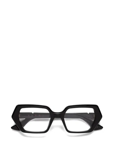 Marni Eyewear X Retrosuperfuture Zunari Geometric-frame Glasses In Black