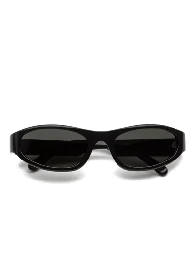 Marni Eyewear Yozamei Oval-frame Sunglasses In Black