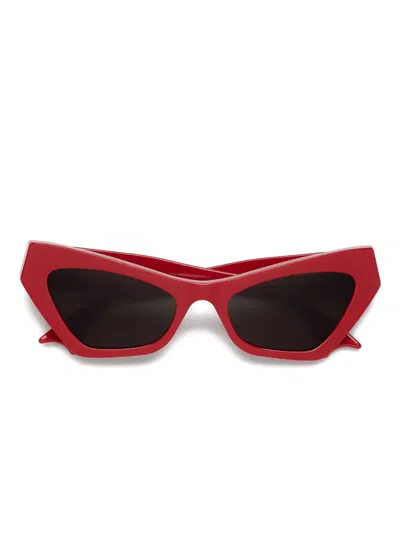Marni Eyewear Zelaryth Cat-eye Sunglasses In Red