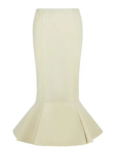 Marni Beige Cotton Skirt