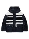 Marni Faux-fur Quilted Jacket In Black
