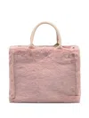 Marni Small Rectangular Tote Bag Handles In Pink