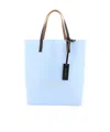 Marni Faux-leather Tote Bag In Blue