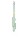 Marni Feather Leather Charm In Green