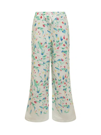 Marni Fiore Trousers In White