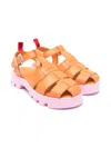 Marni Fisherman Sandals In 橘色