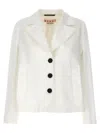 Marni Hip-lenght Single Breasted Buttoned Jacket