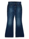 Marni Distressed Denim Flared Pants Kids
