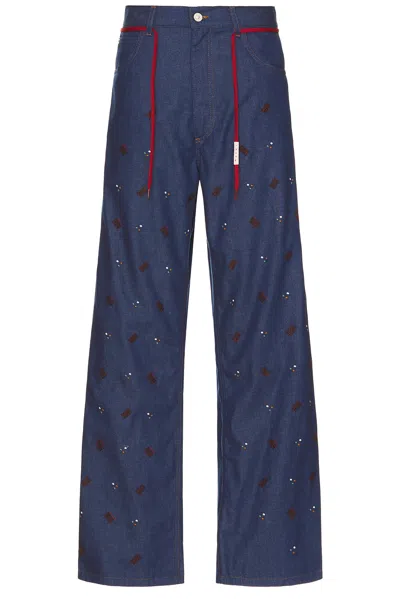 Marni Flared Jeans In Blue