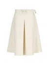 Marni Flared Midi Skirt - Ivory