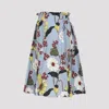Marni Flared Midi Skirt In Multi