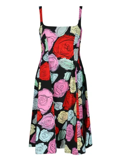 Marni Flared Mini Dress - Black