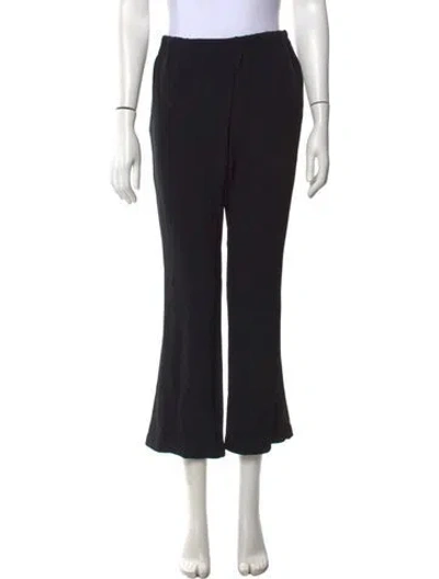 Pre-owned Marni Flared Pants In Black