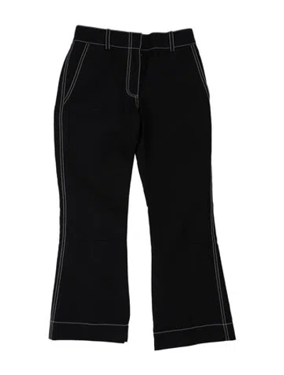 Pre-owned Marni Flared Pants In Blue
