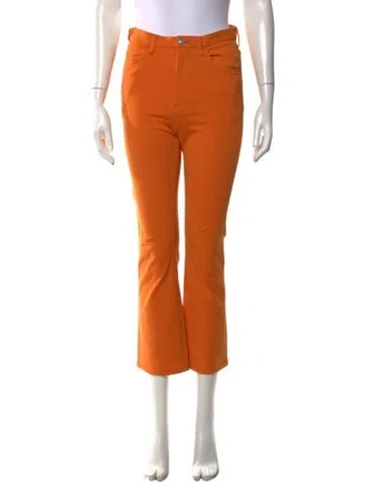 Pre-owned Marni Flared Pants In Neutrals