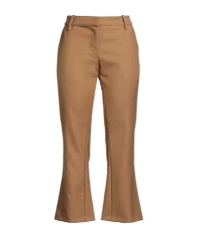 Marni Flared Trousers In Brown