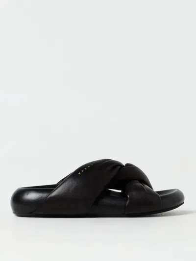 Marni Flat Sandals  Woman Color Black