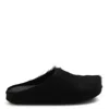 Marni Long-hair Calfskin Fussbett Sabot