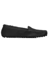Marni Black Calf-hair Moc Loafers