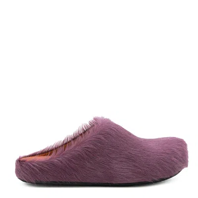 Marni Flat Shoes Light Lilac In Purple