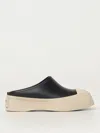 Marni Smooth Leather Pablo Clogs In 黑色
