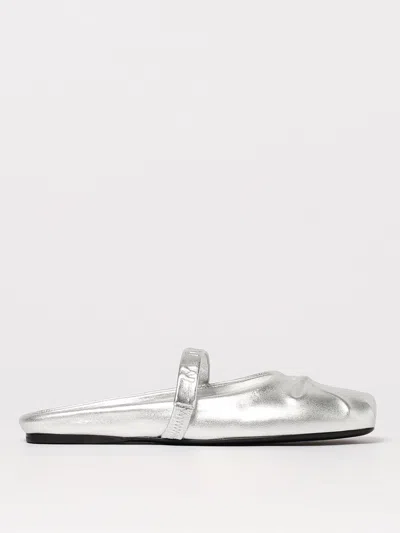 MARNI SHOES MARNI WOMAN COLOR SILVER,G61453097