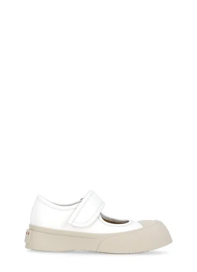 Marni Flat Shoes White