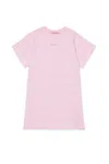 Marni Abito In Felpa Con Cuciture A Contrasto In Pink